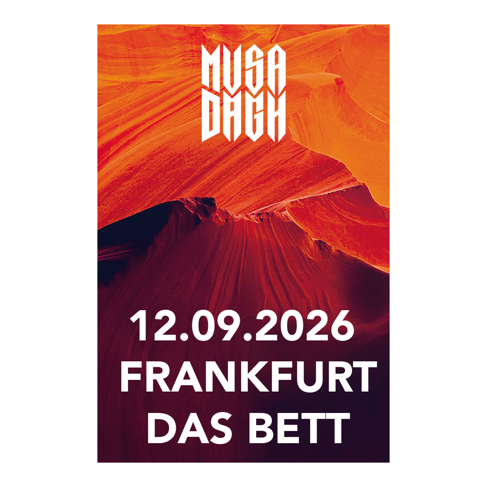 Musa Dagh 12.09.2026 Frankfurt, Das Bett